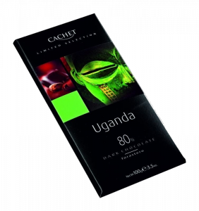 Горький шоколад "КАШЕ ""Uganda" 80% | 108