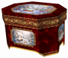 Шкатулка красная - подарок на Новый год